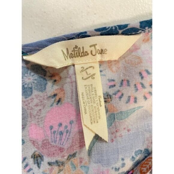 Matilda Jane Bohemian Lace Tunic Top Large Sew Perfect - Picture 6 of 6